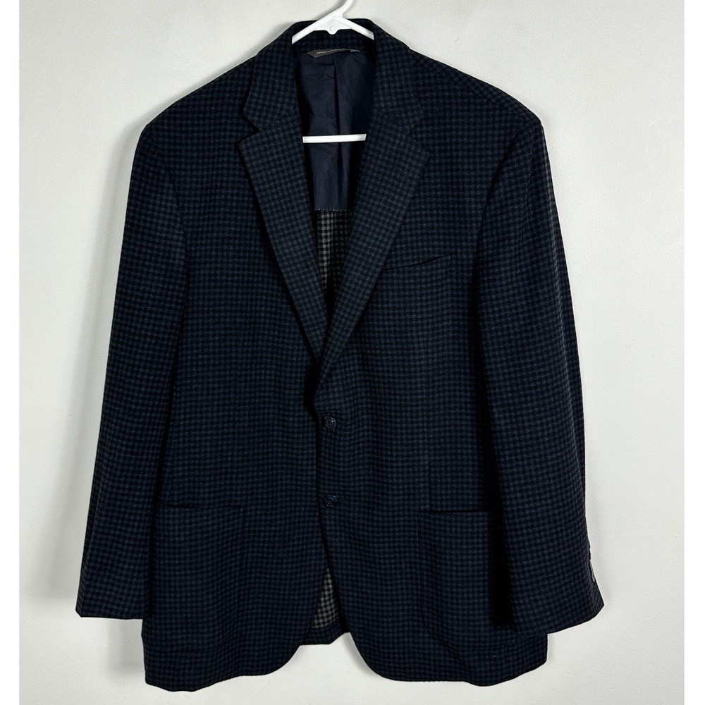 Ermenegildo Zegna Trofeo Cashmere Blazer Jacket Sports Coat Mens Size 44 Regular